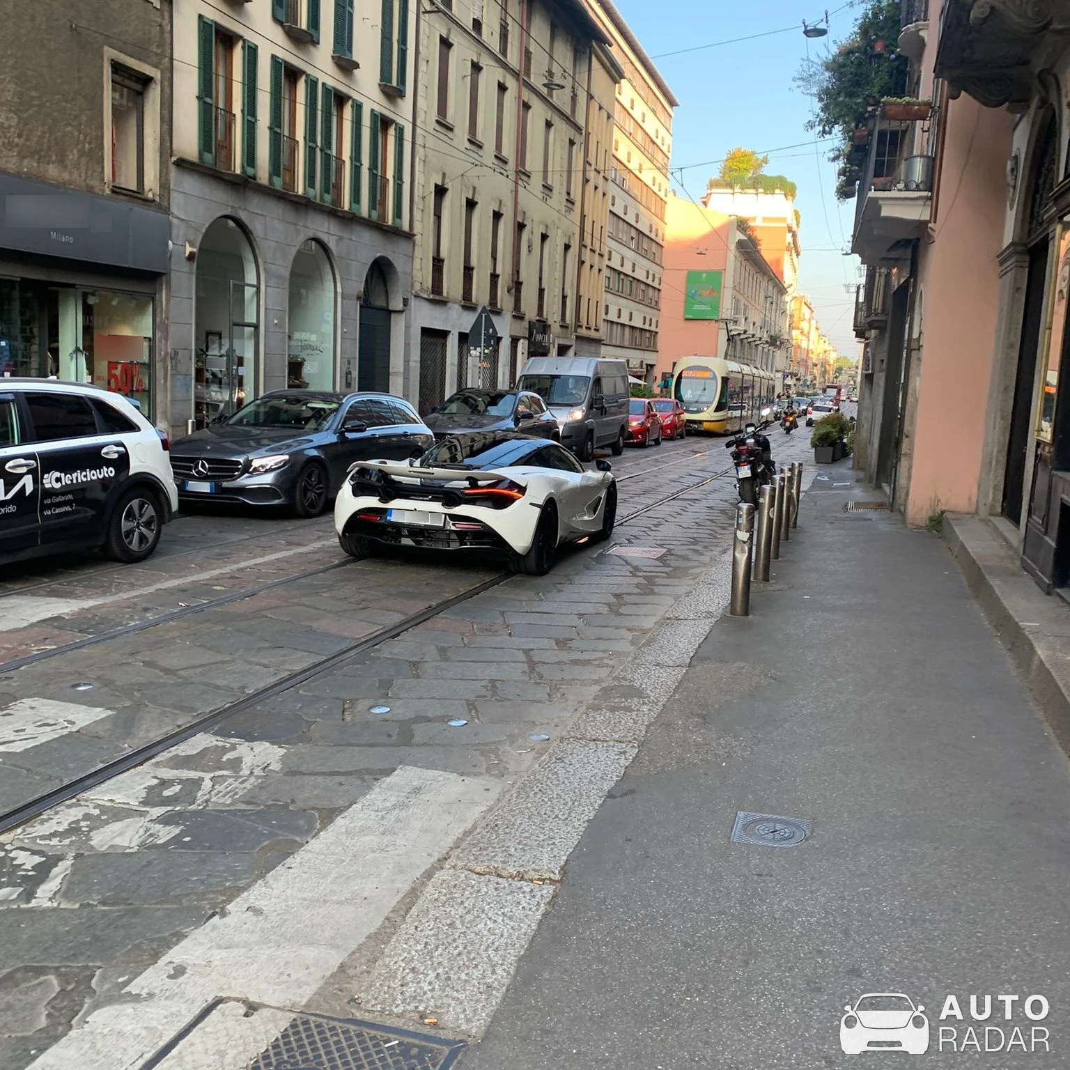 McLaren 720S spotted in Milano, Italy