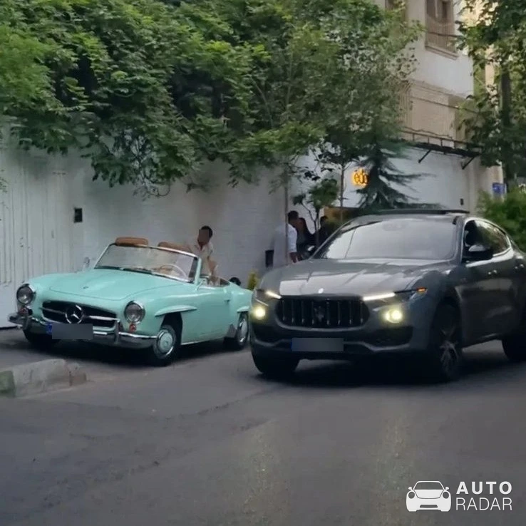 Maserati Levante S spotted in Tehran, Iran