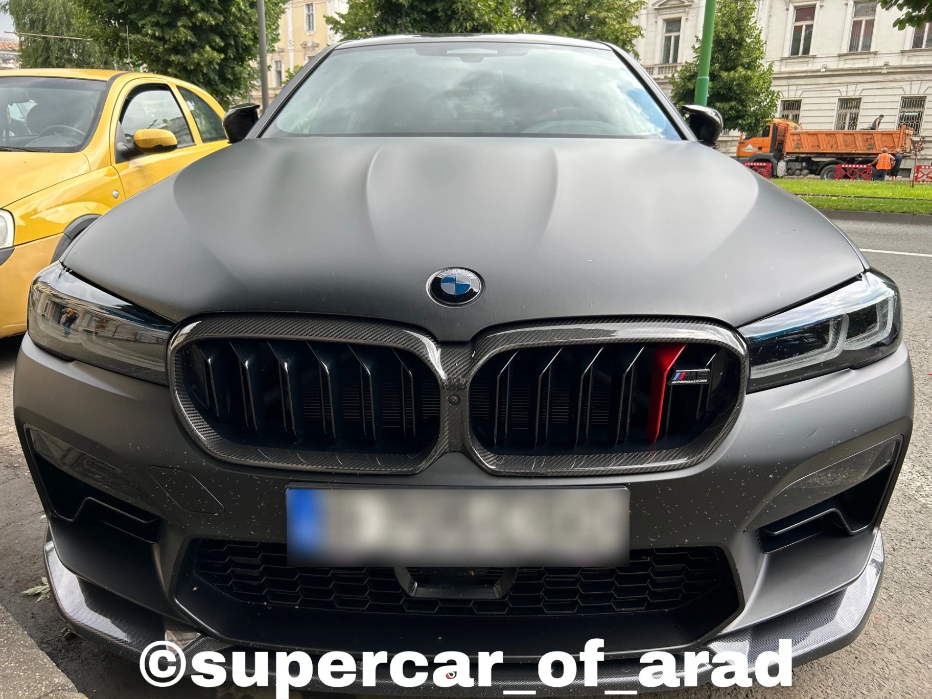 BMW M5 F90 Competition spotted in Arad, România