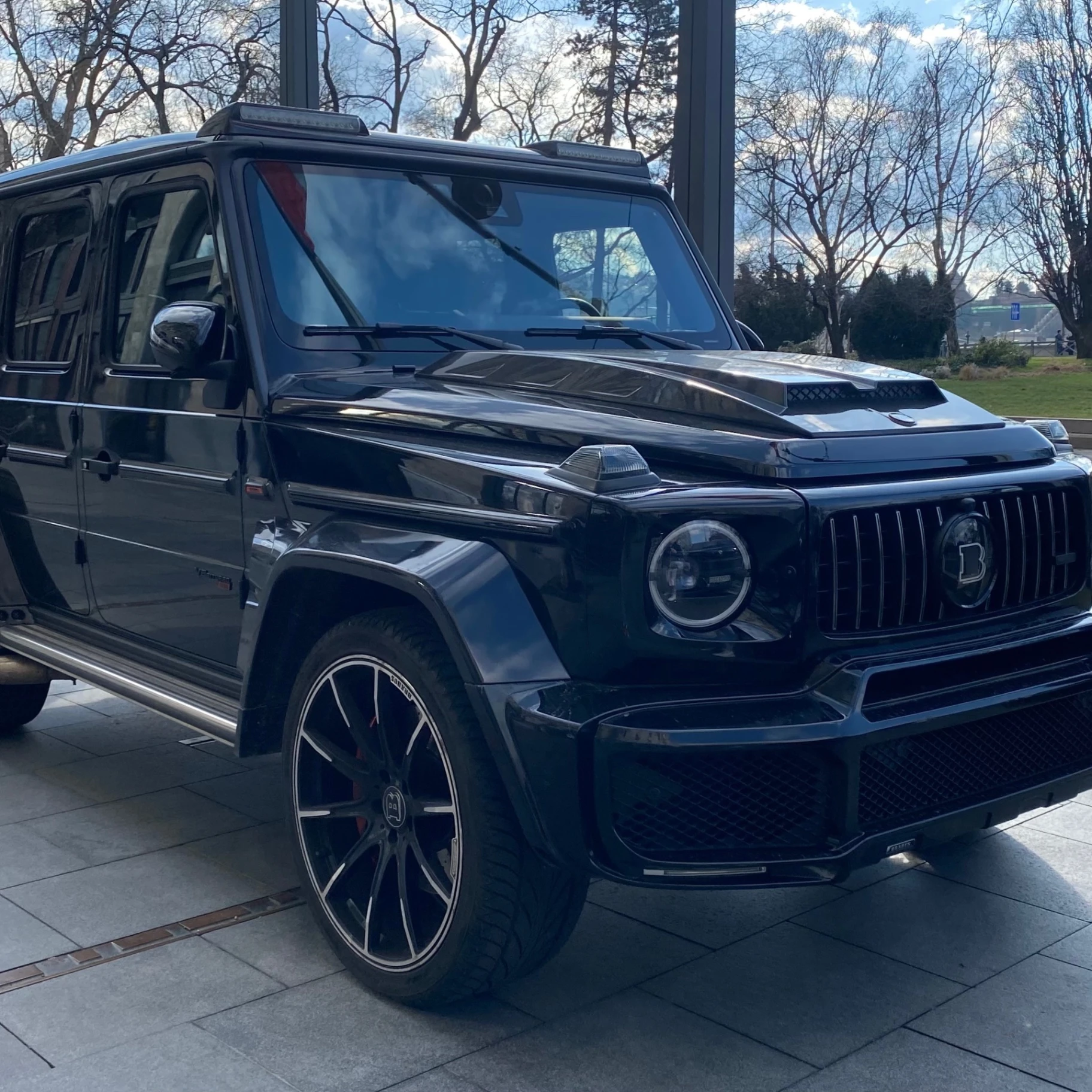 Mercedes-AMG Brabus G 63 Edition 463 spotted in Budapest, Hungary