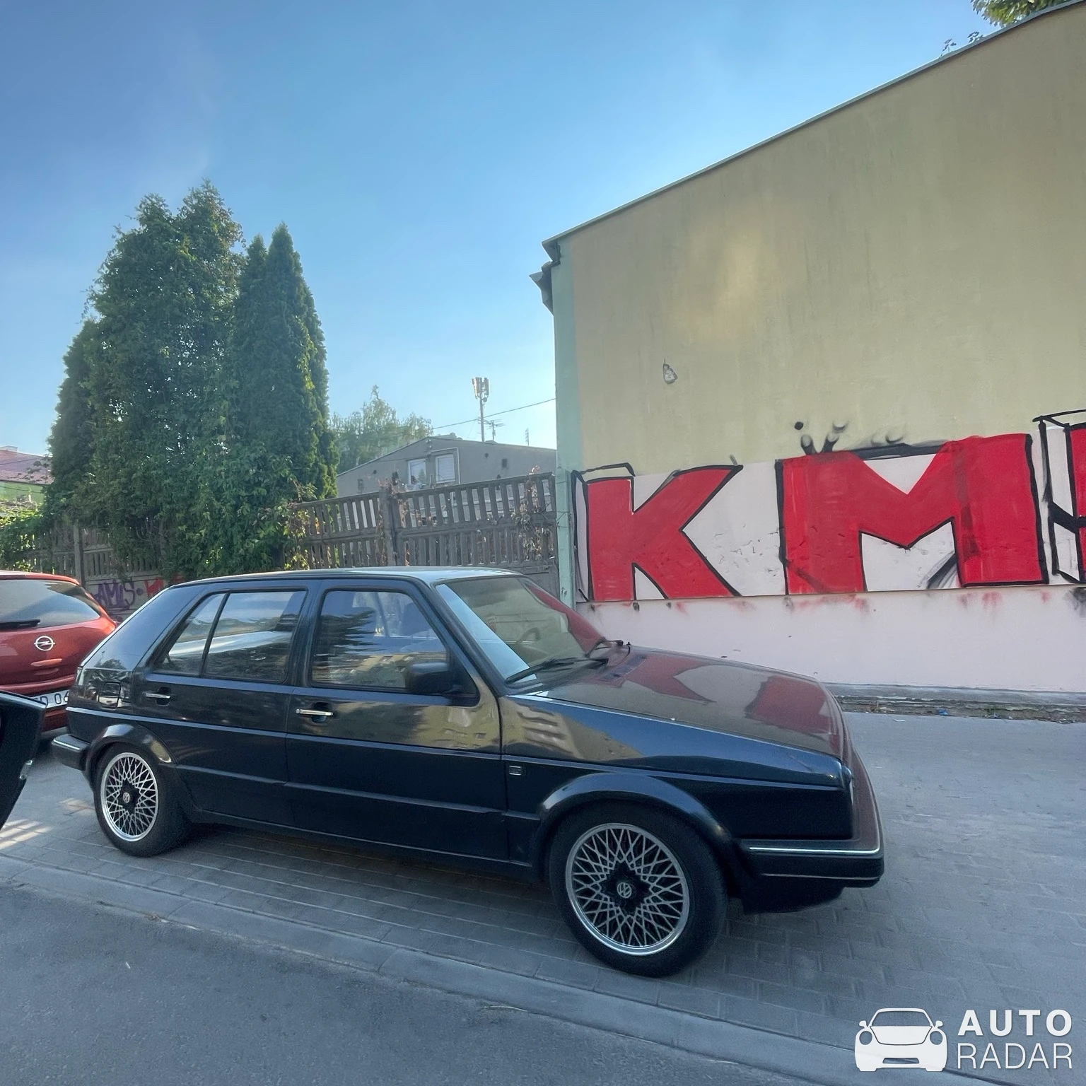 Volkswagen Golf Mk2 spotted in Zgierz
