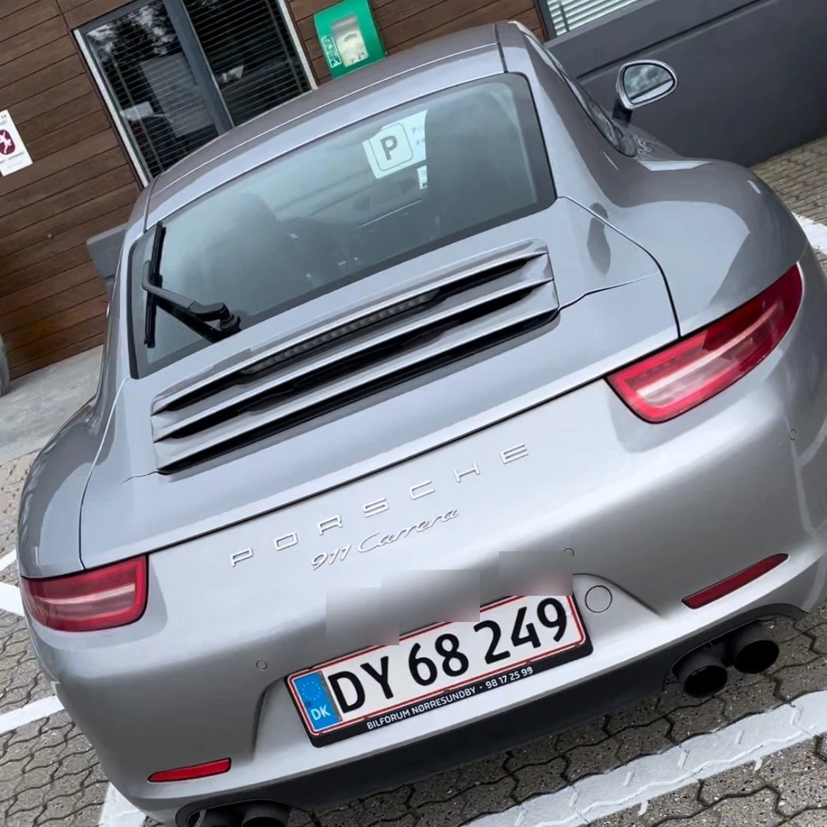 Porsche 911 Carrera spotted in Sæby, Denmark