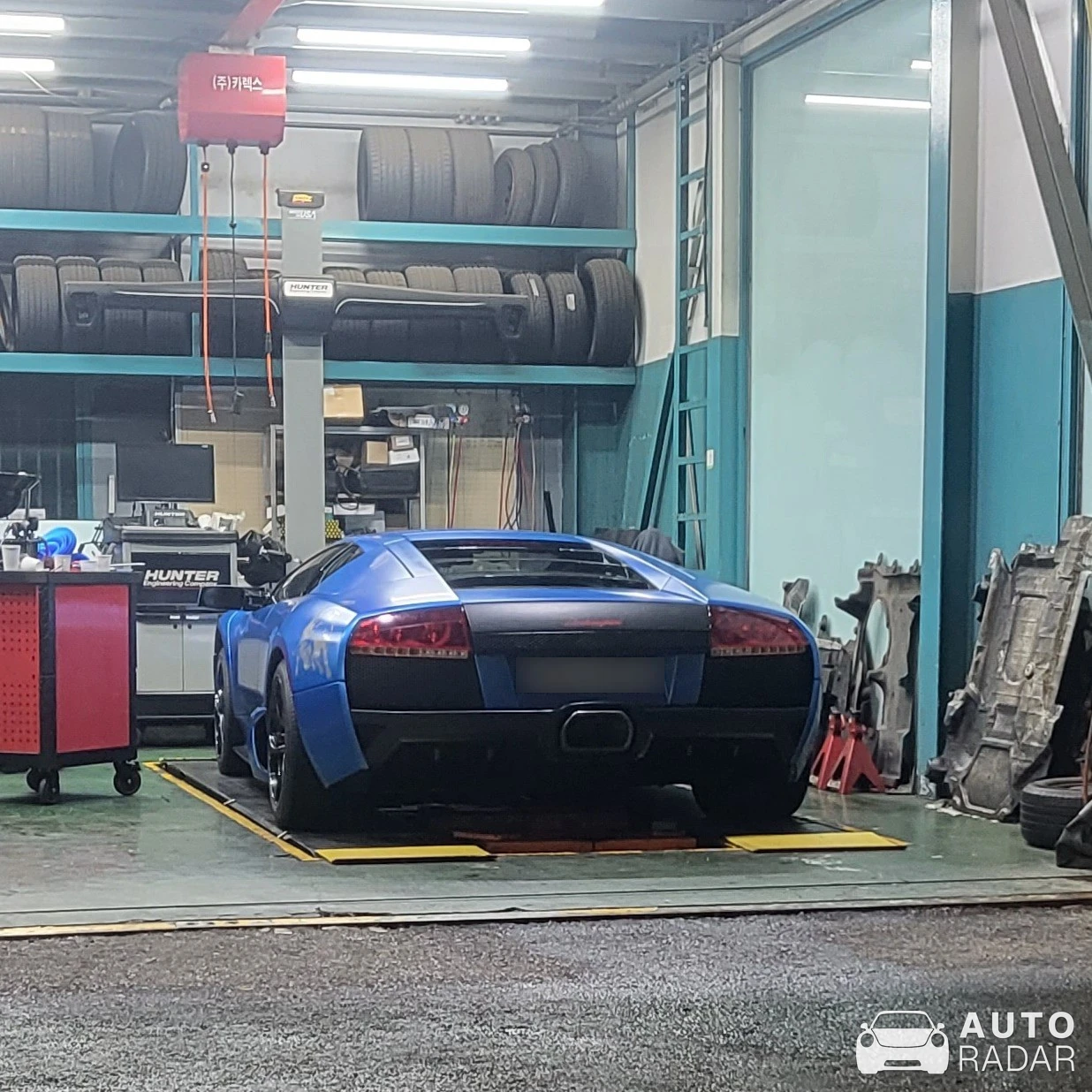Lamborghini Murciélago LP640 spotted in Gangnam District, South Korea