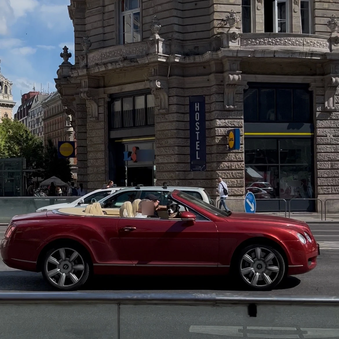 Bentley Continental GTC spotted in Budapest, Hungary