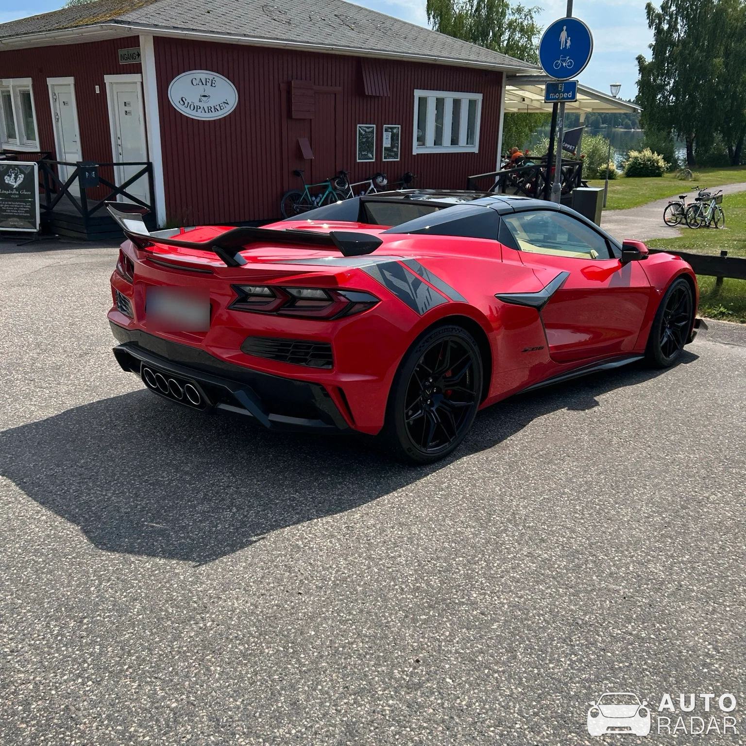 Chevrolet Corvette C7 Z06 Convertible spotted in Vegby