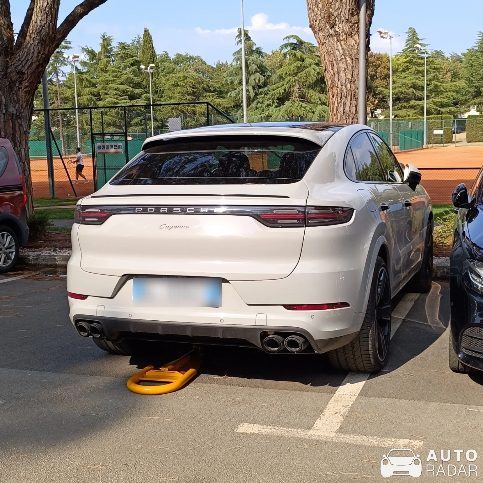 Porsche Cayenne Coupé E-Hybrid spotted in Umag, Croatia