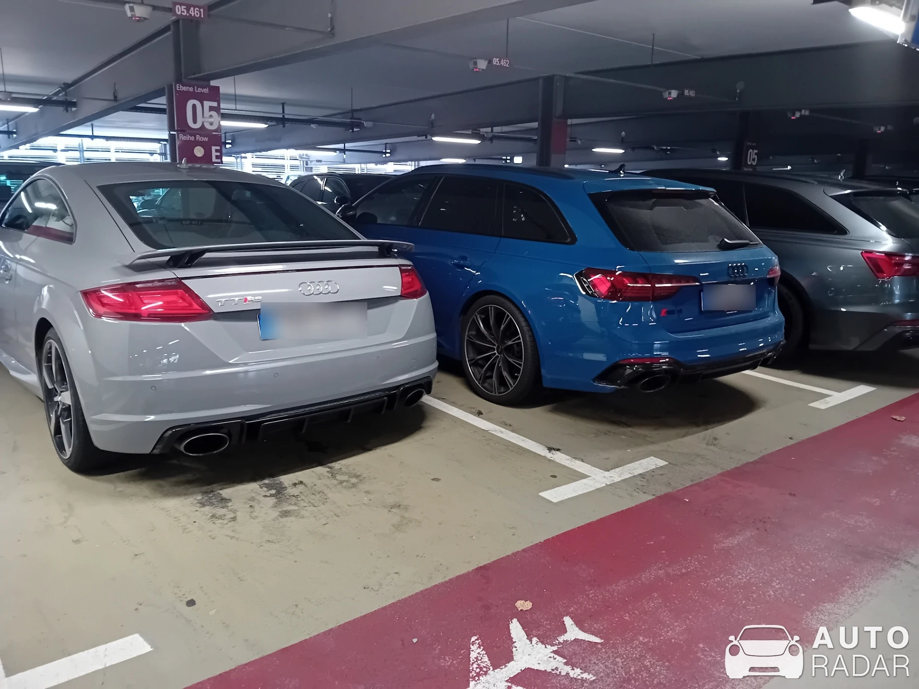 Audi TT-RS spotted in München-Flughafen, Germany