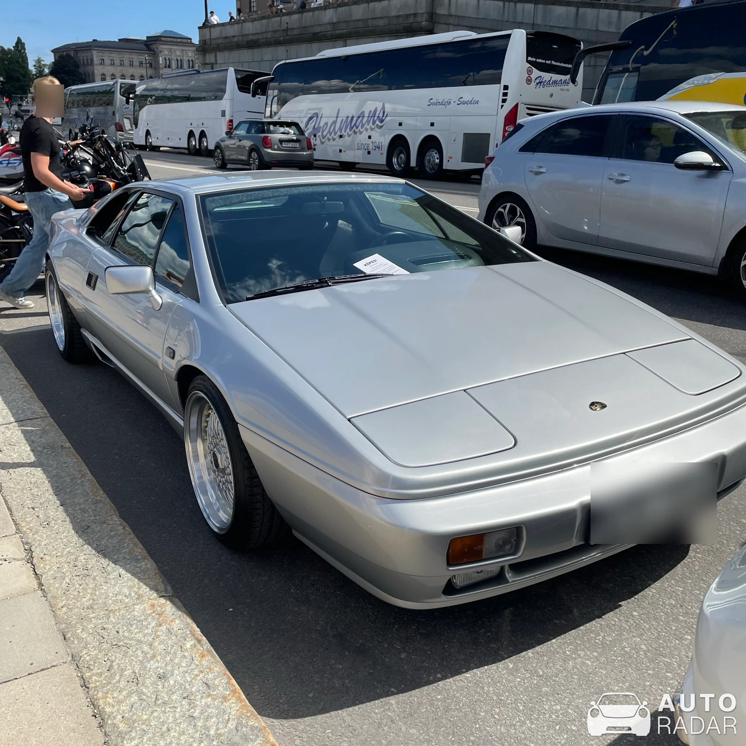 Lotus Esprit spotted in Stockholm