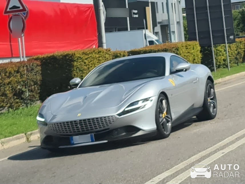 Ferrari Roma spotted in Brescia, Italy
