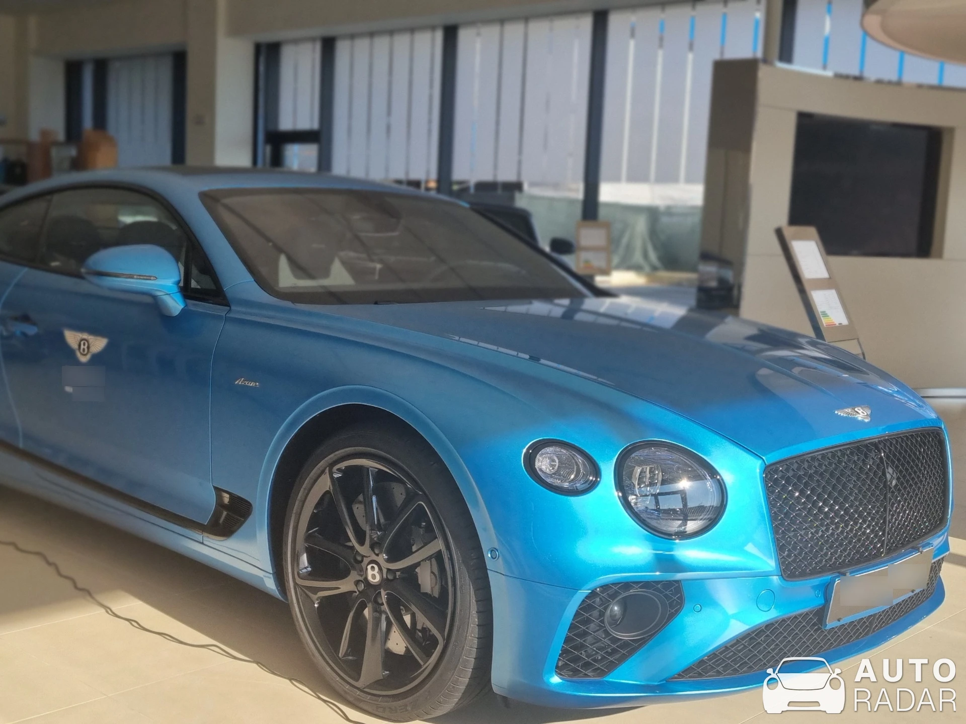 Bentley Continental GT spotted in Milano, Italy