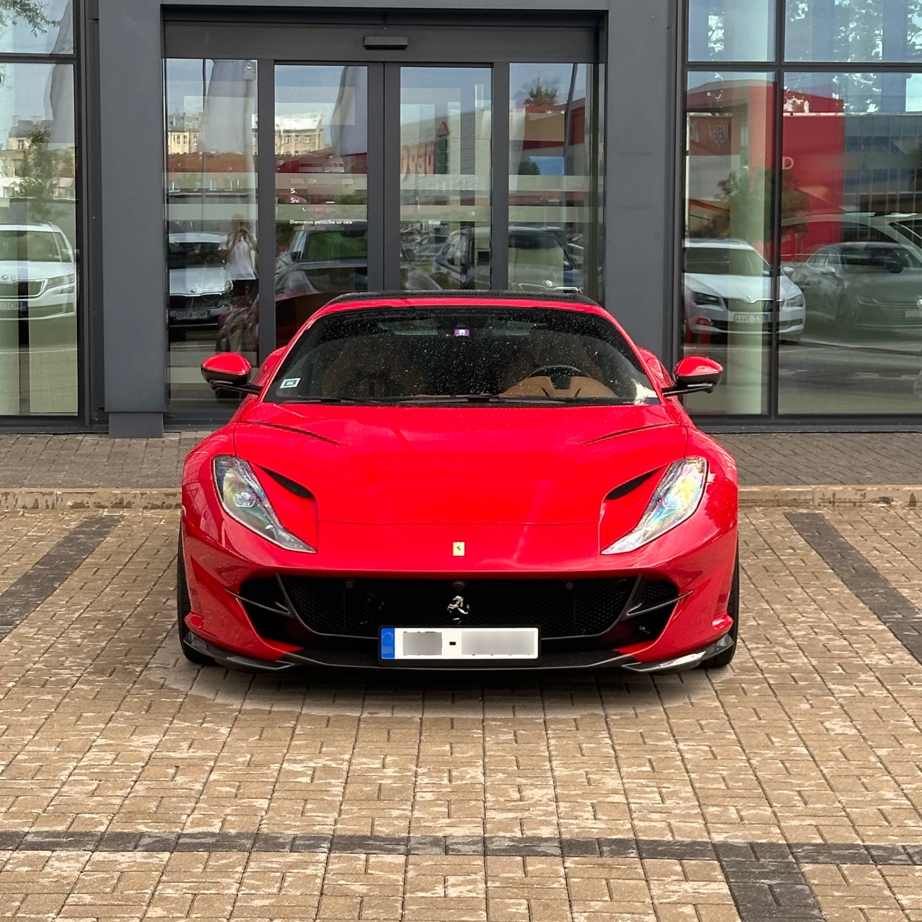 Ferrari 812 GTS spotted in Rīga, Latvia