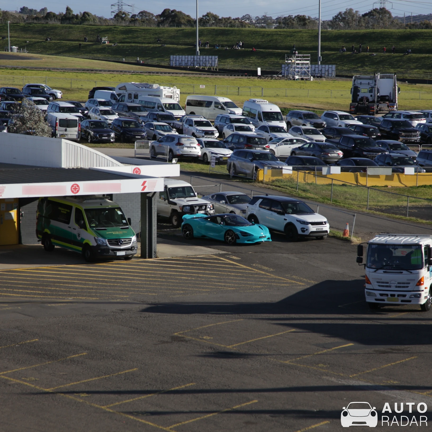 McLaren 750S spotted in Eastern Creek, Australia