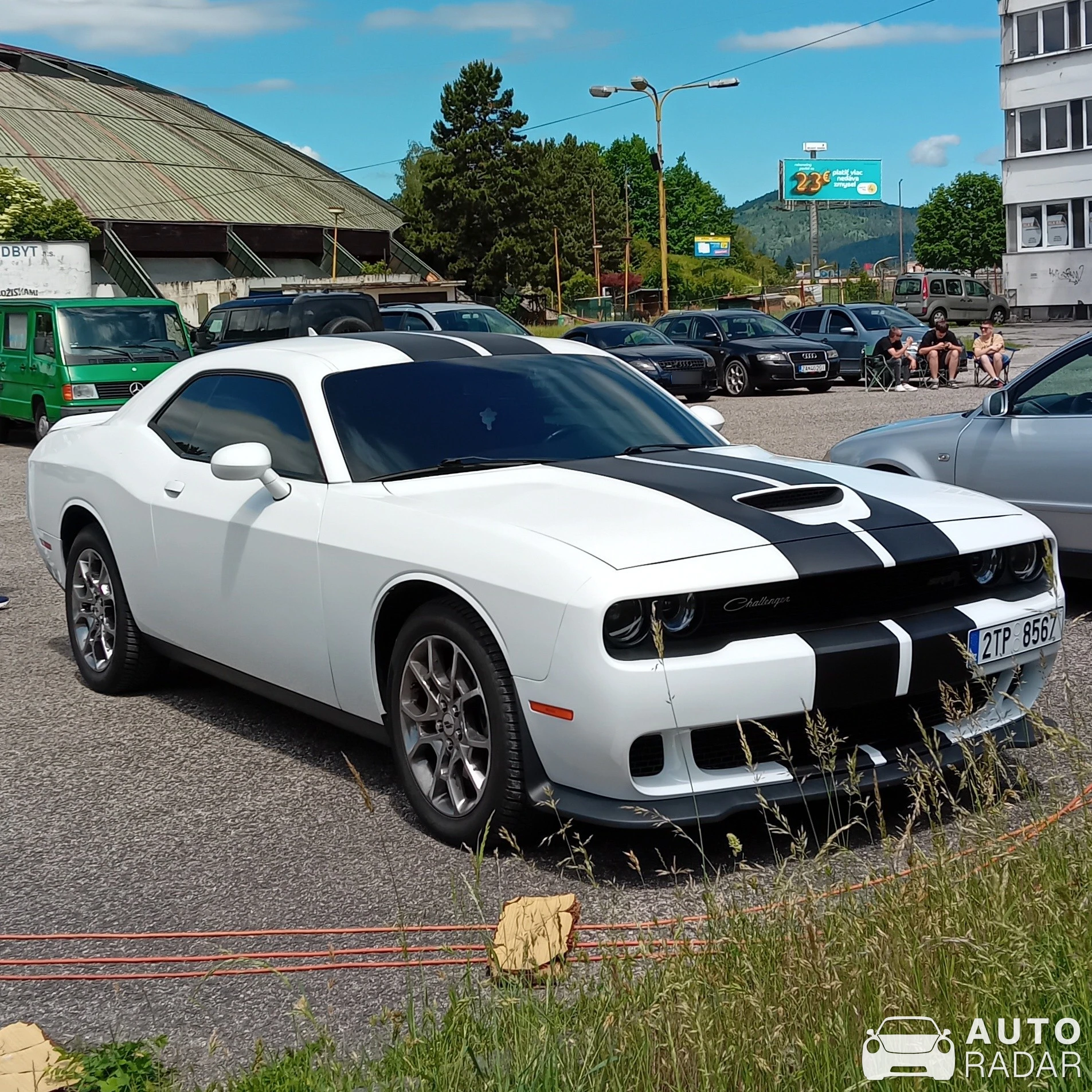 Dodge Challenger SRT spotted in Žilina