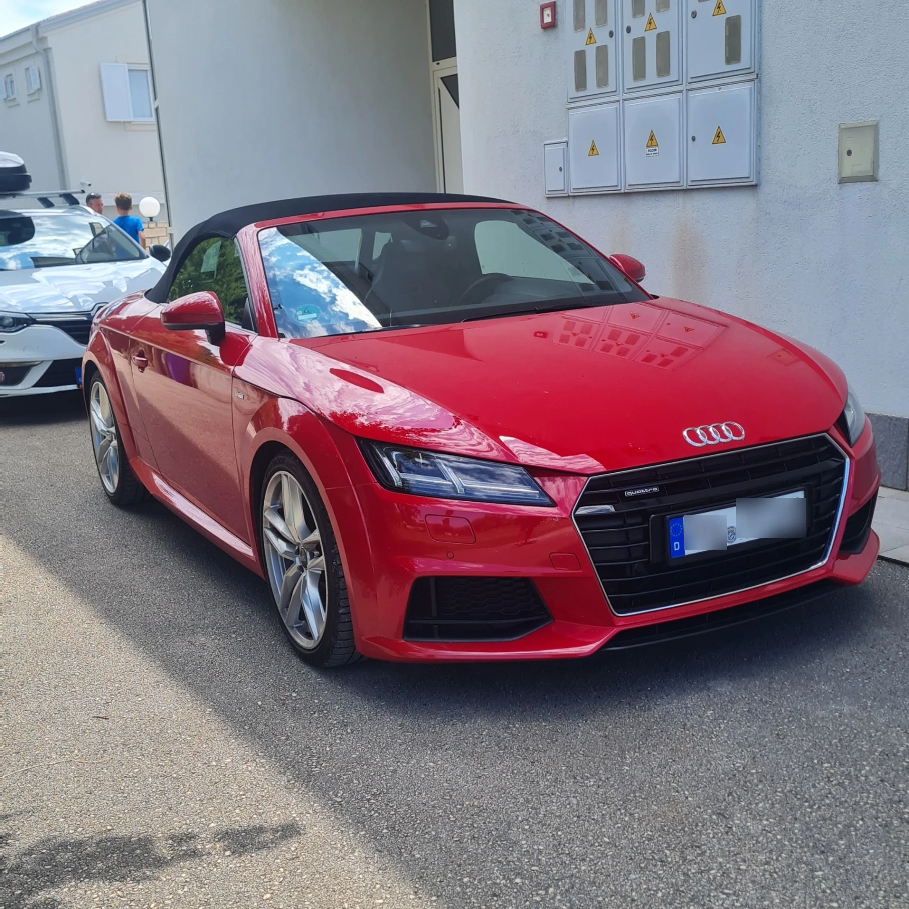 Audi TT spotted in Lovrečica, Chorvátsko