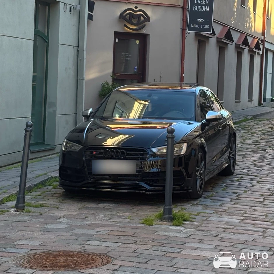 Audi S3 8V spotted in Kaunas