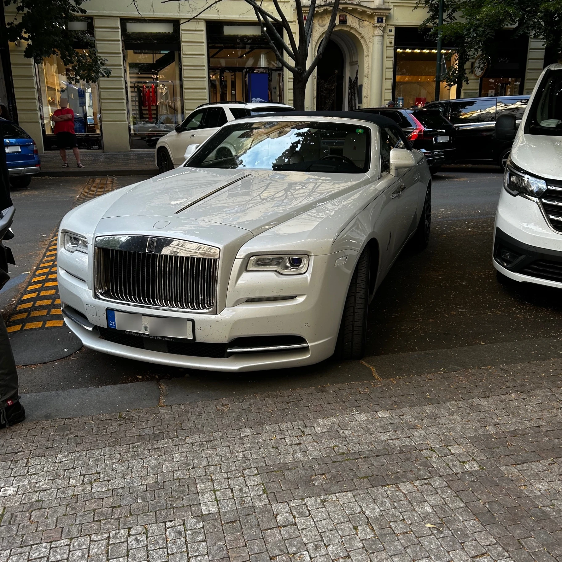 Rolls-Royce Wraith spotted in Prague, Czechia