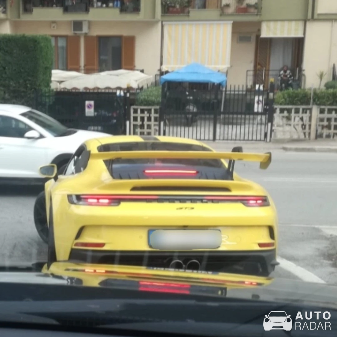 Porsche 992 GT3 MkI spotted in Trani, Italy