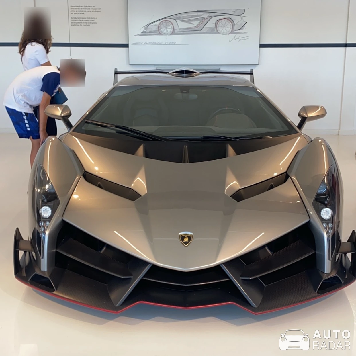 Lamborghini Veneno LP750-4 spotted in Bologna, Italy