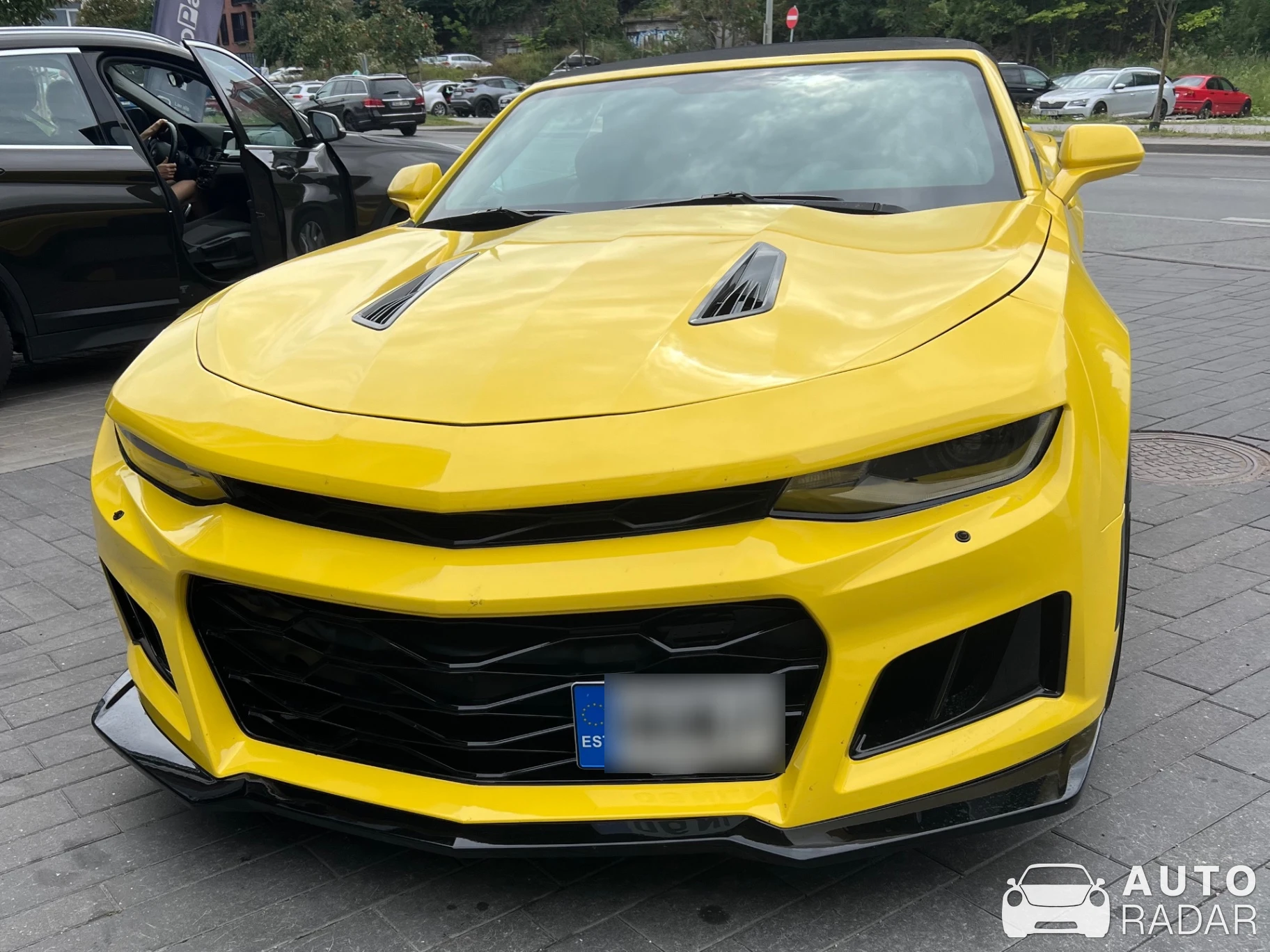 Chevrolet Camaro ZL1 Convertible spotted in Tallinn, Estonia