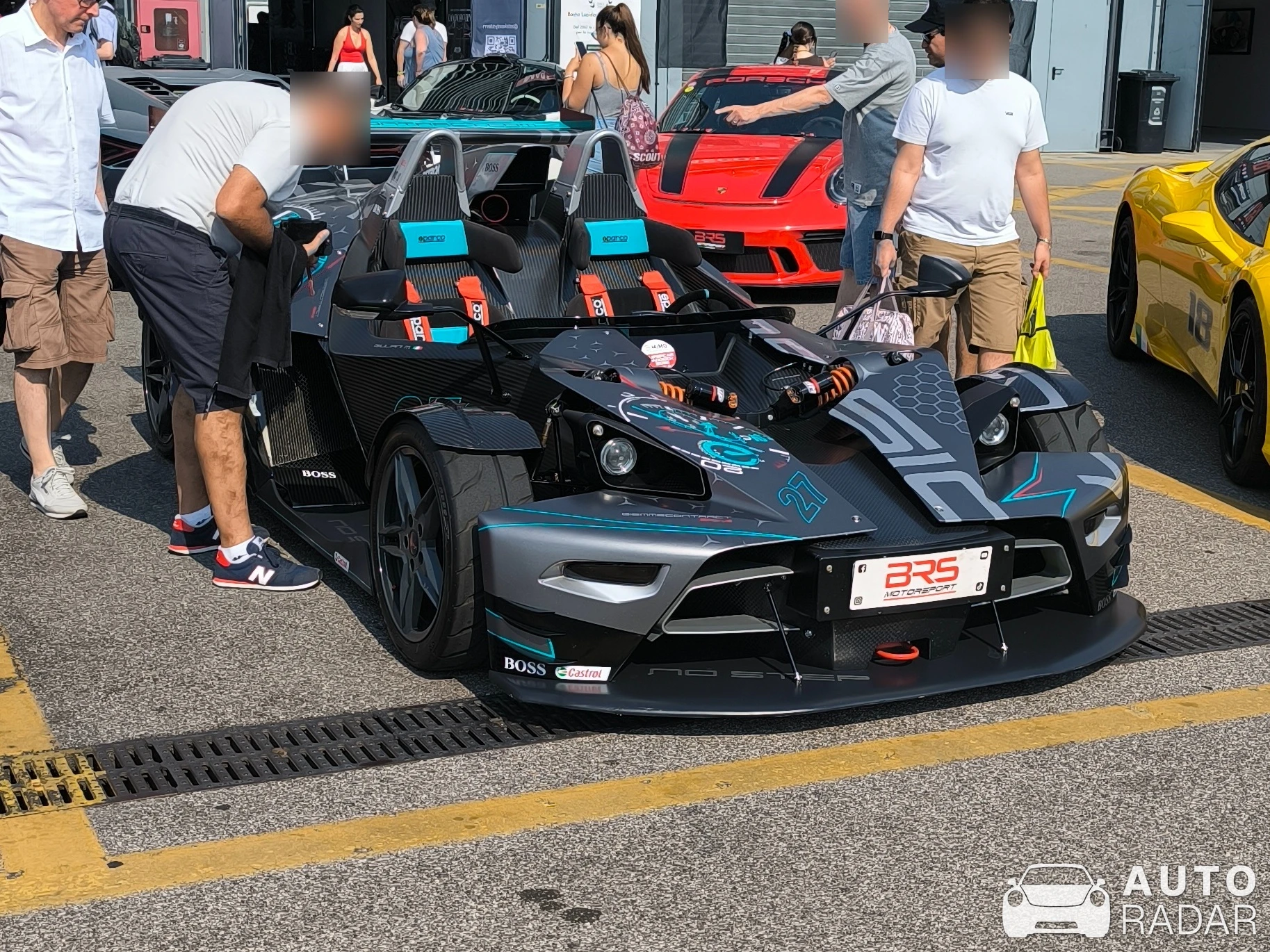 KTM X-Bow GT spotted in Monza