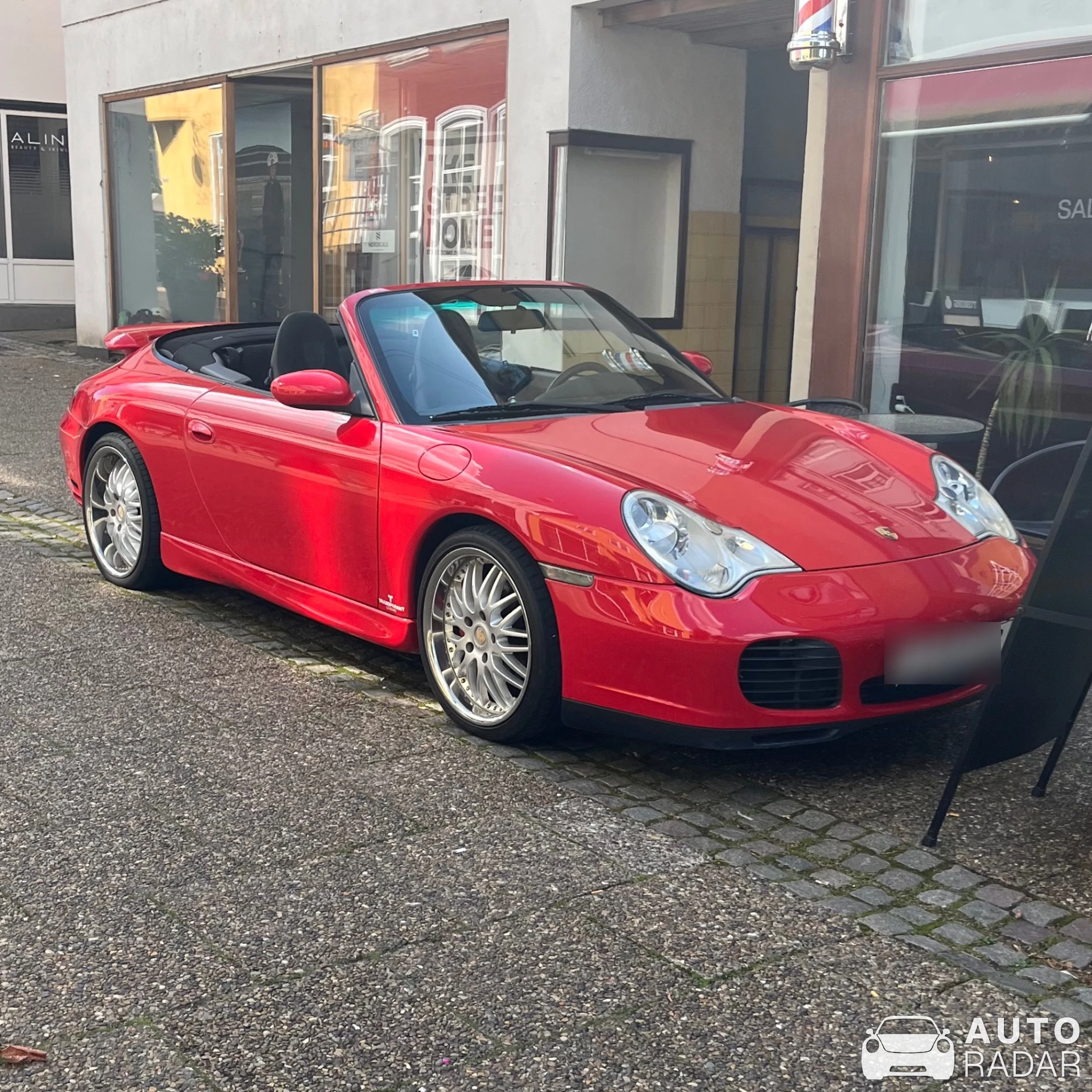 Porsche 996 Cabriolet spotted in Haderslev, Dänemark
