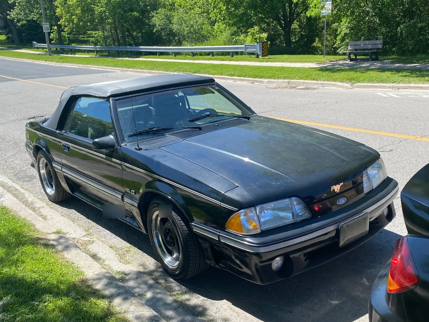 Ford Mustang GT Convertible spotted in Markham, Canada