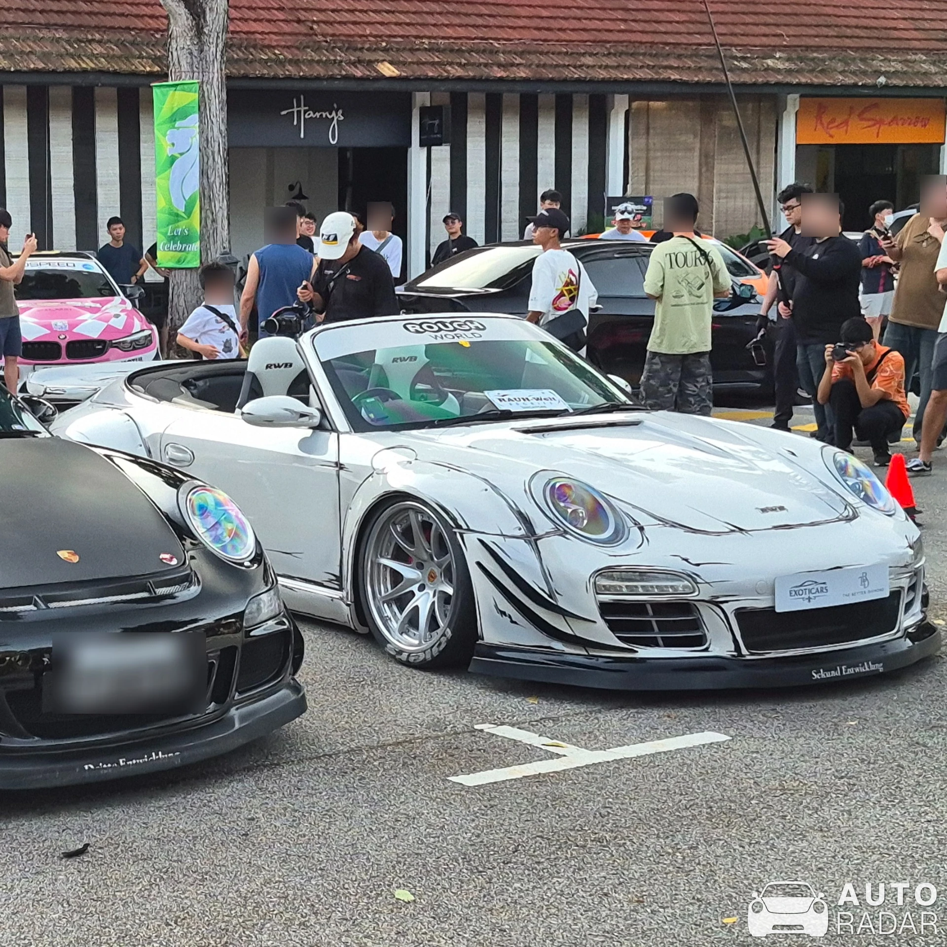 Porsche Rauh-Welt Begriff 997 Cabriolet spotted in Singapore