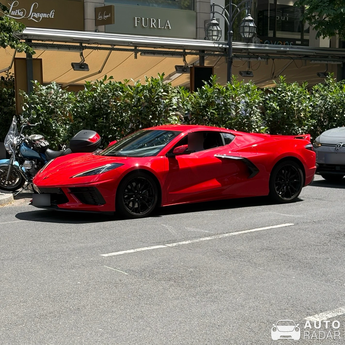 Chevrolet Corvette C8 Stingray spotted in Düsseldorf