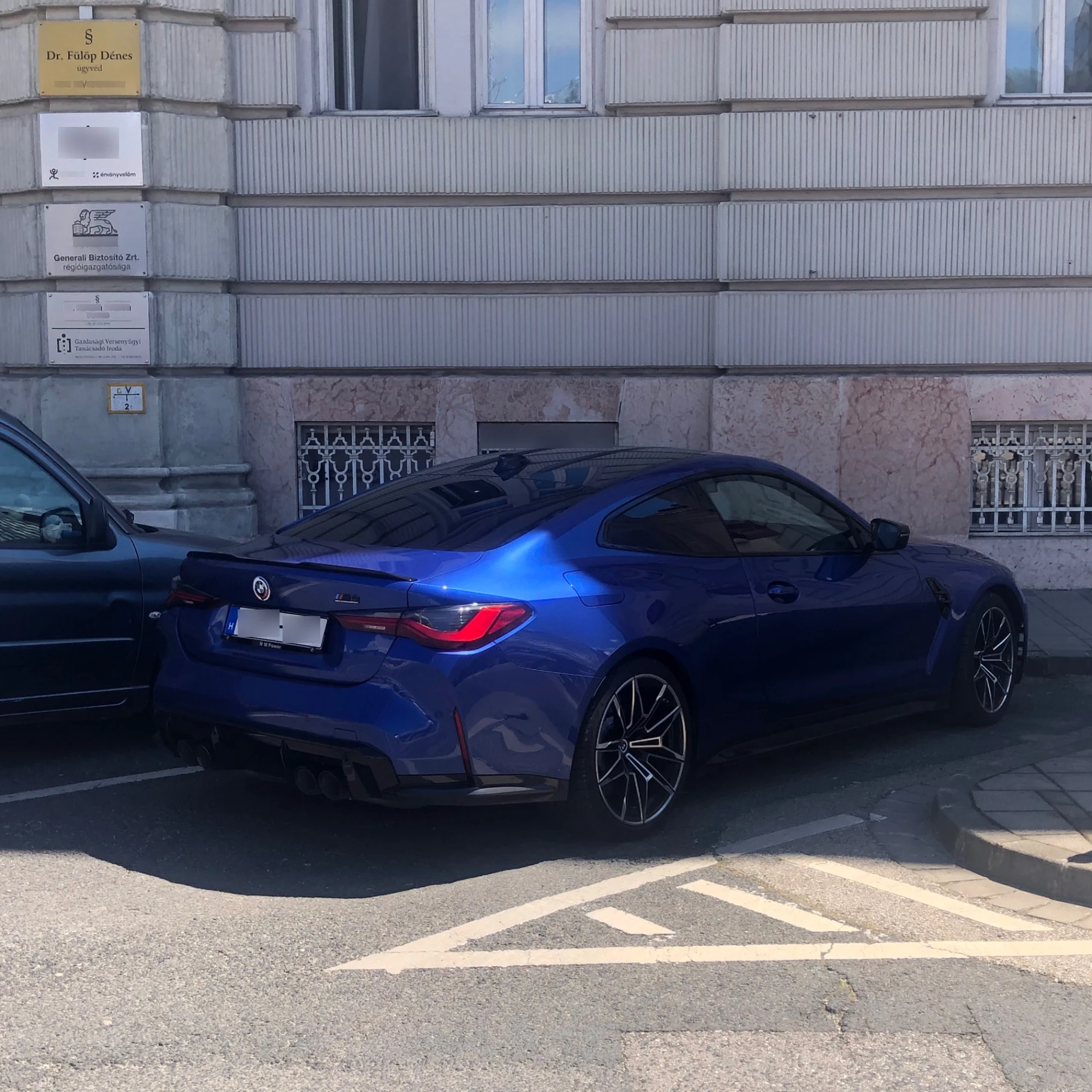 BMW M4 G82 Coupé Competition spotted in Győr, Hungary