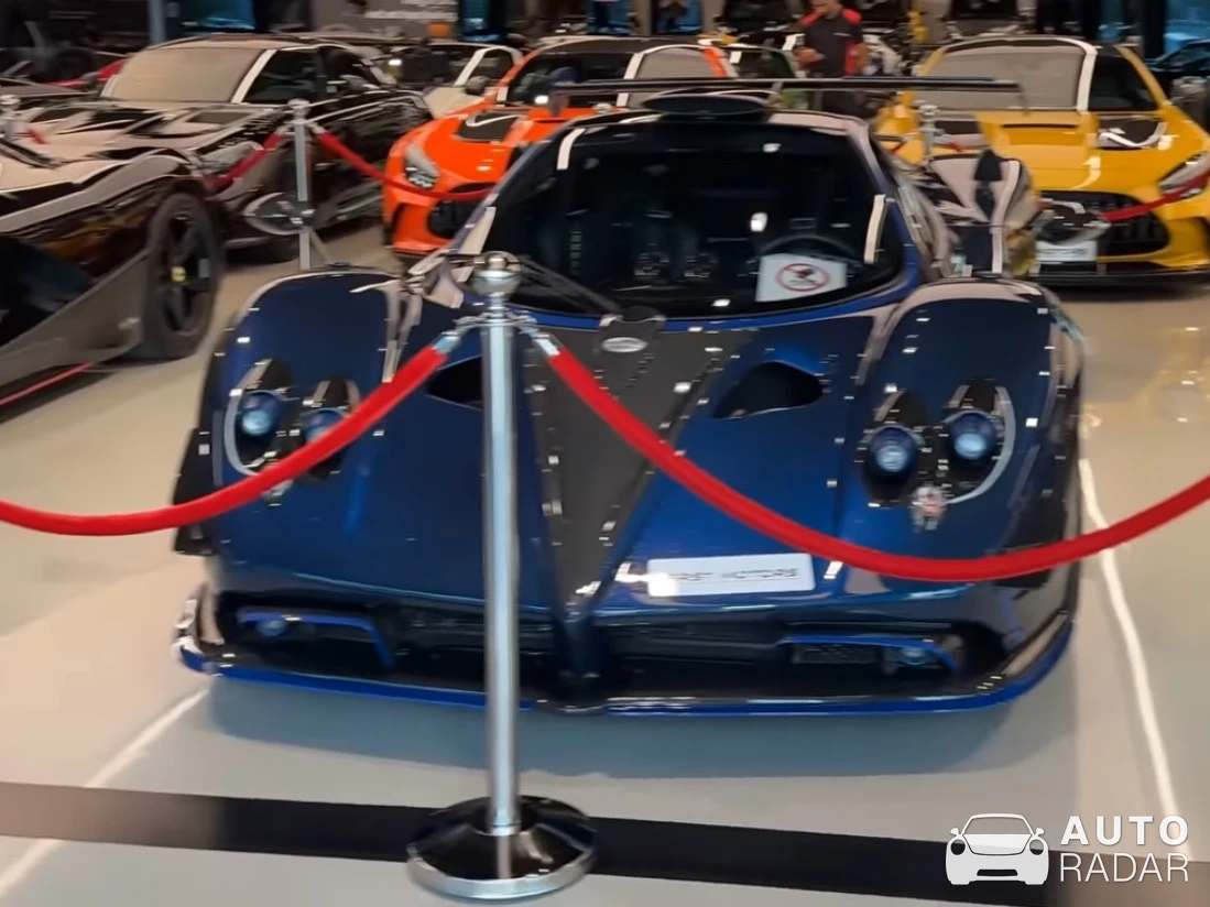 Pagani Zonda Tricolore spotted in Dubai