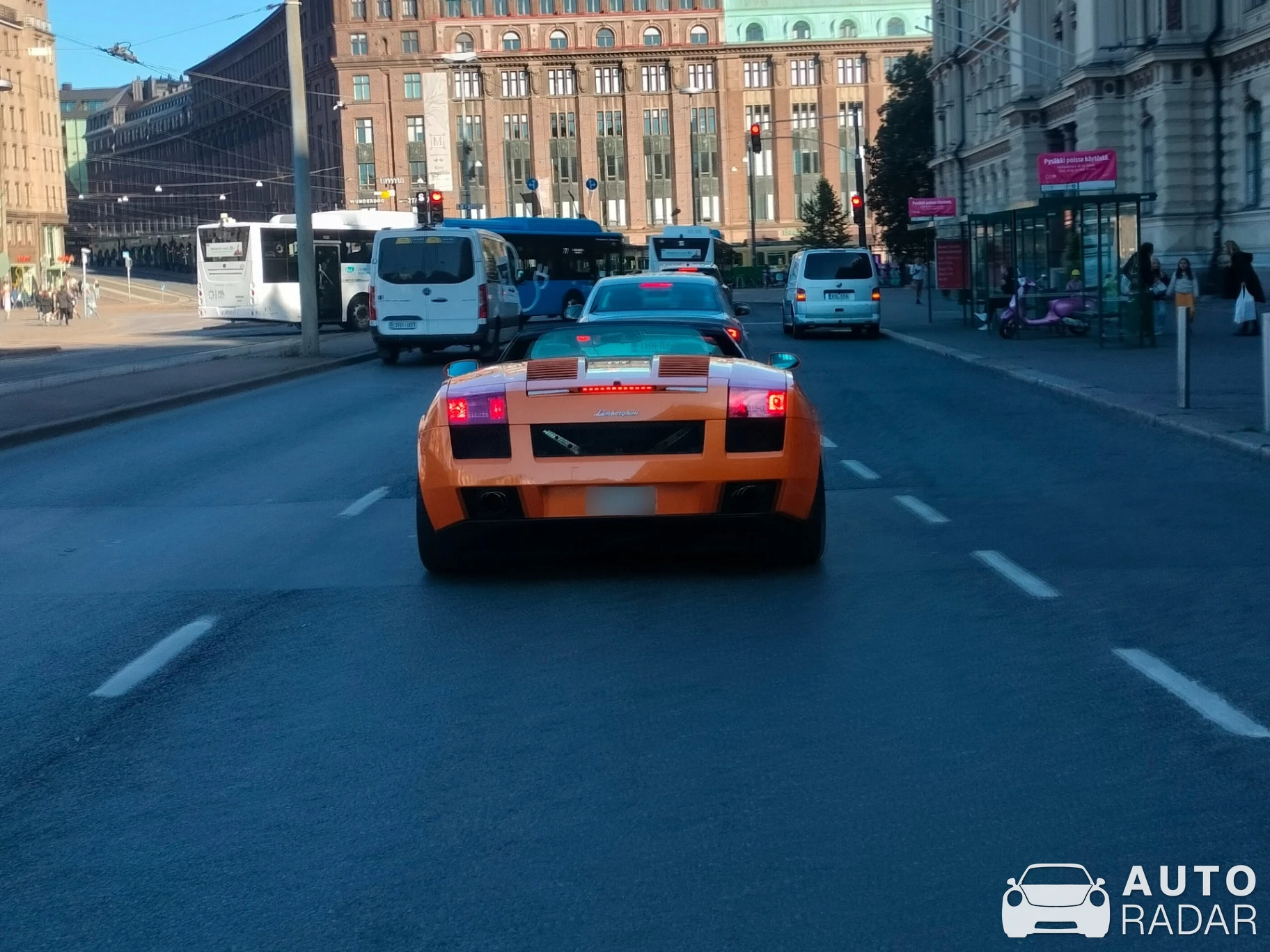 Lamborghini Gallardo LP550-2 Spyder spotted in Helsinki, Finland