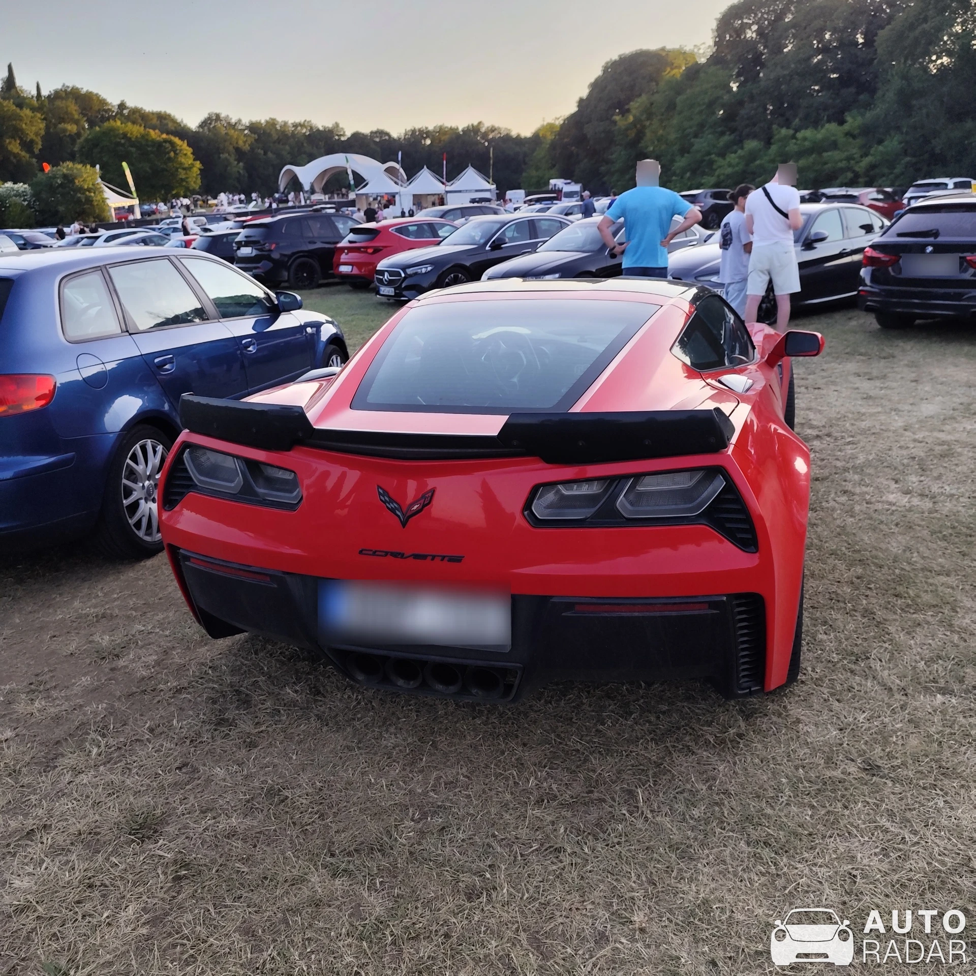 Chevrolet Corvette C7 Z06 spotted in Monzambano