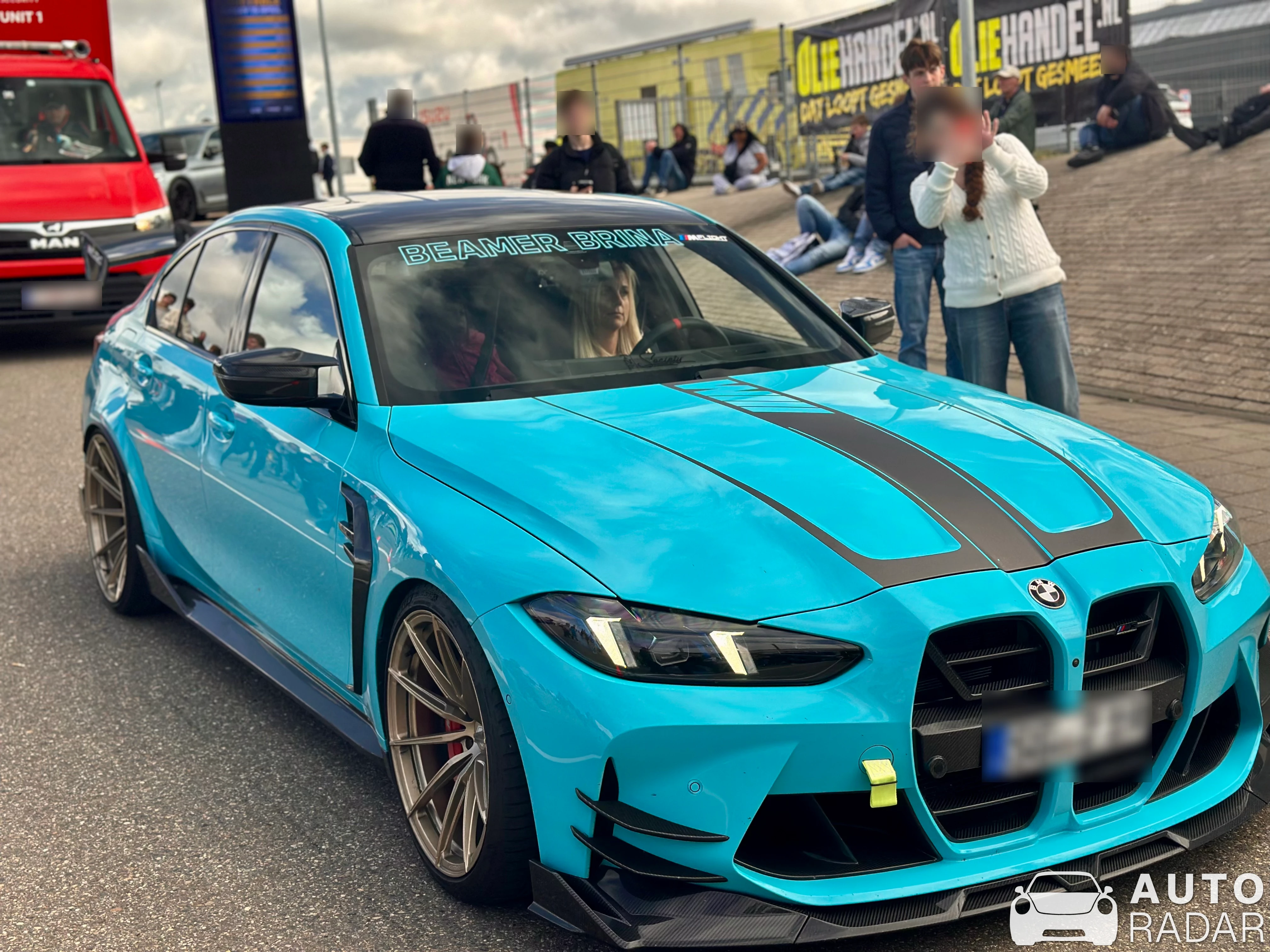 BMW Manhart MH3 600 G80 spotted in Zandvoort