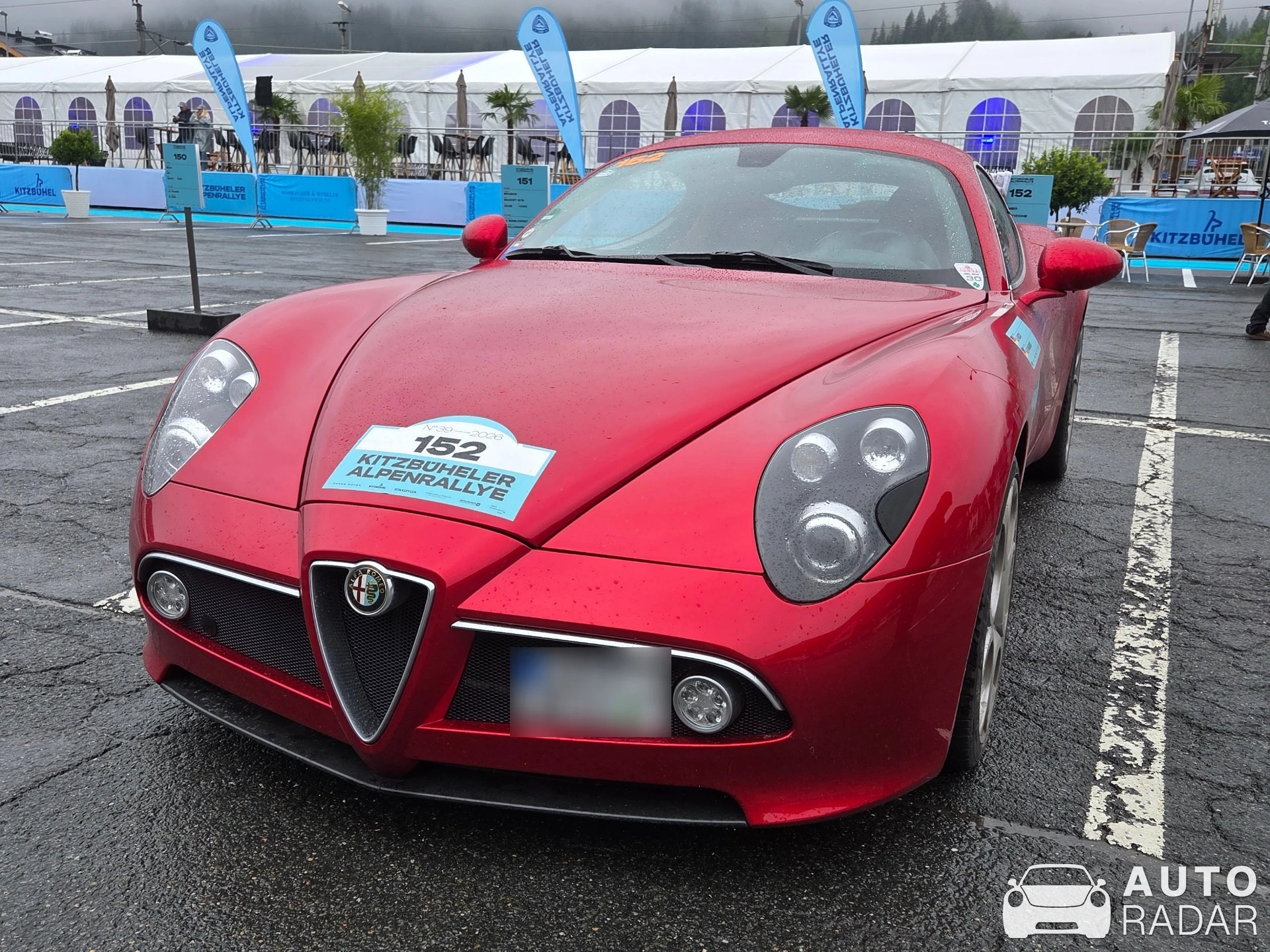 Alfa Romeo 8C Competizione spotted in Kitzbühel