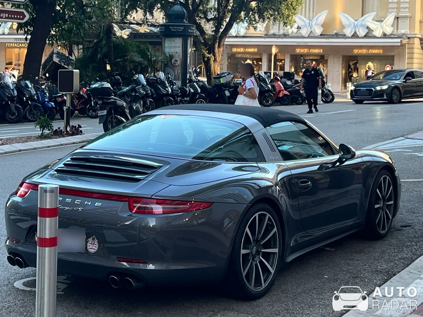Porsche 991 Targa 4S MkI spotted in Monaco