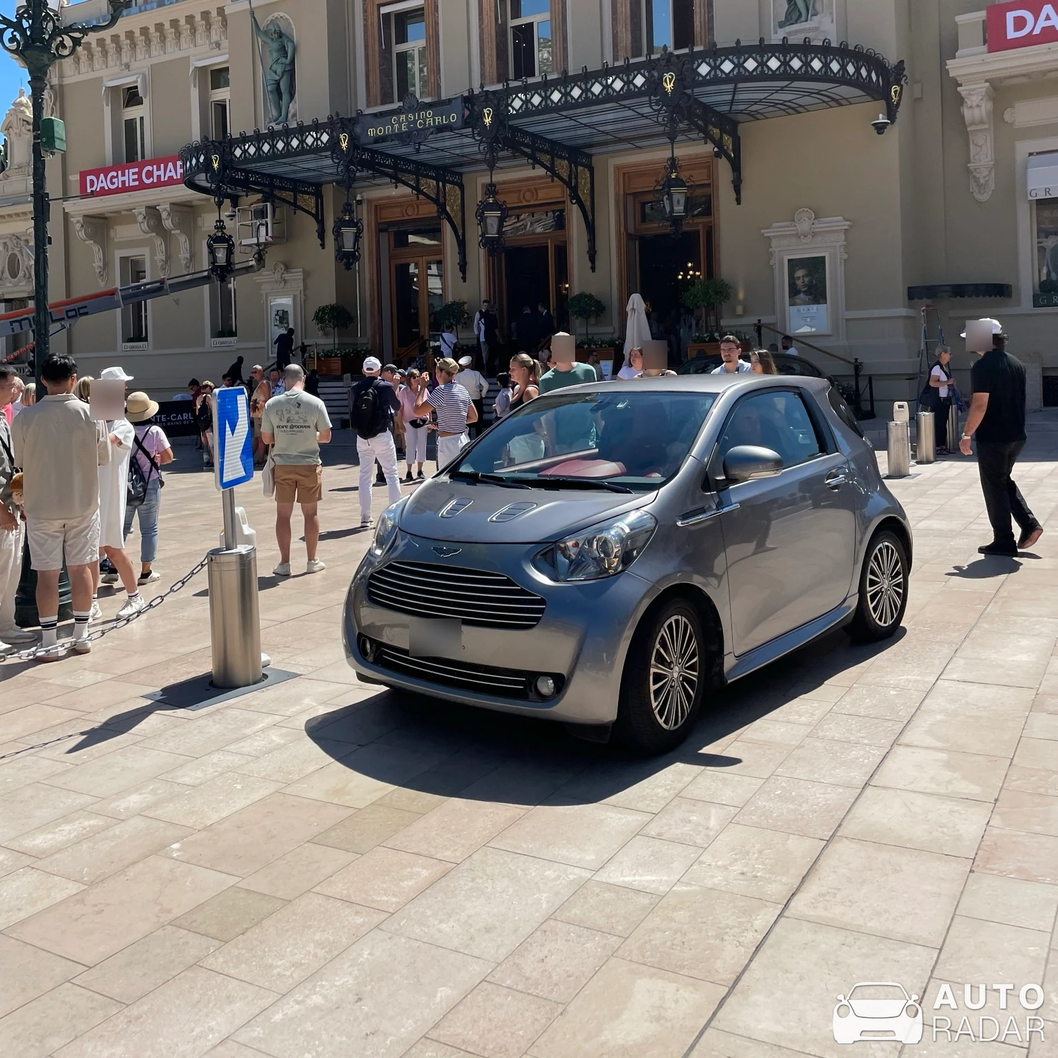 Aston Martin Cygnet spotted in Monaco