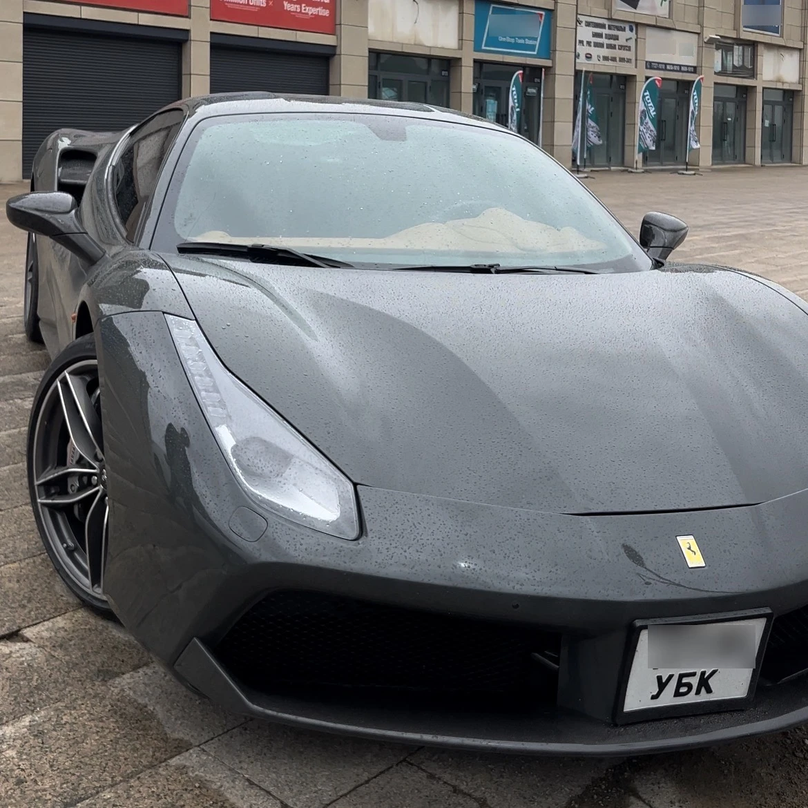 Ferrari 488 GTB spotted in Улаанбаатар, Mongolia
