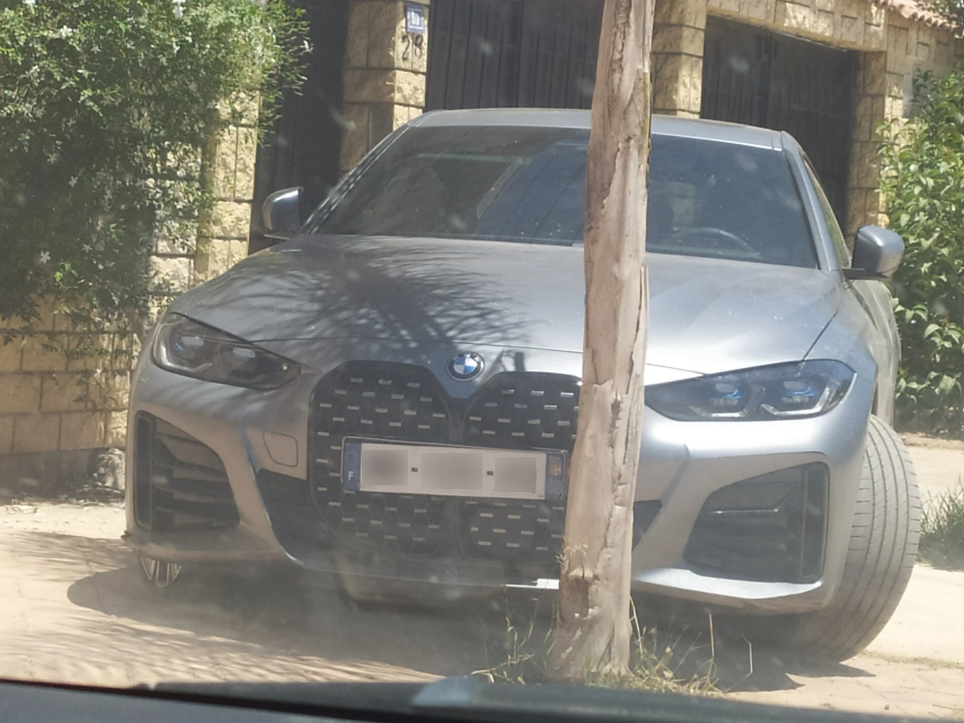 BMW I4 spotted in El Djazair, Algeria