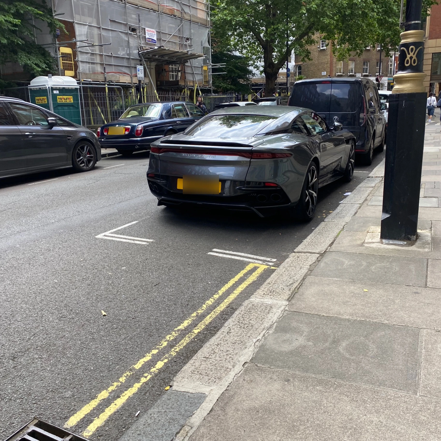 Aston Martin DBS Superleggera spotted in Greater London, United Kingdom