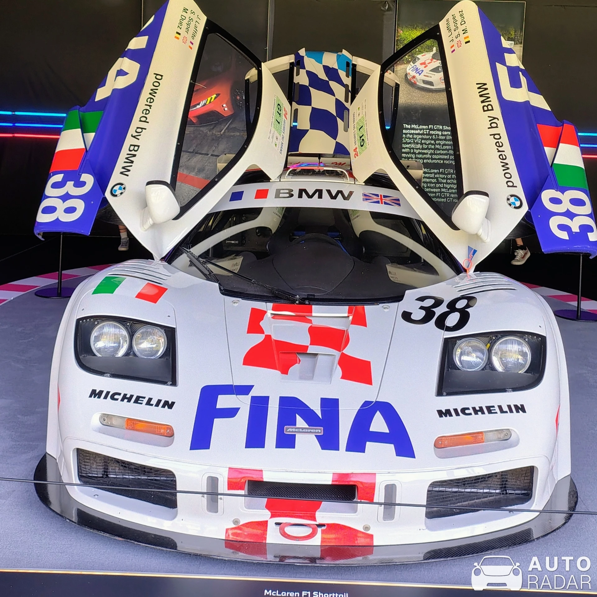 McLaren F1 GTR spotted in Båstad