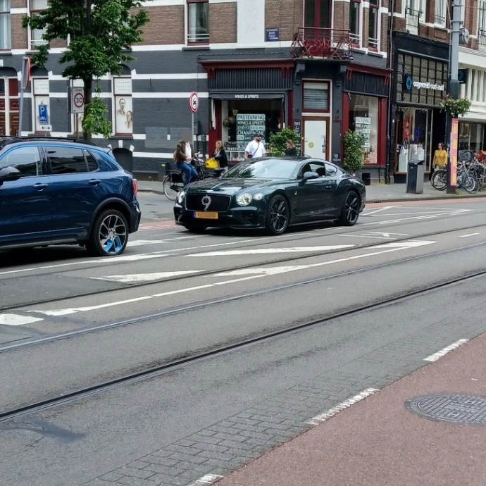 Bentley Continental GT 2018 Number 9 Edition spotted in Amsterdam