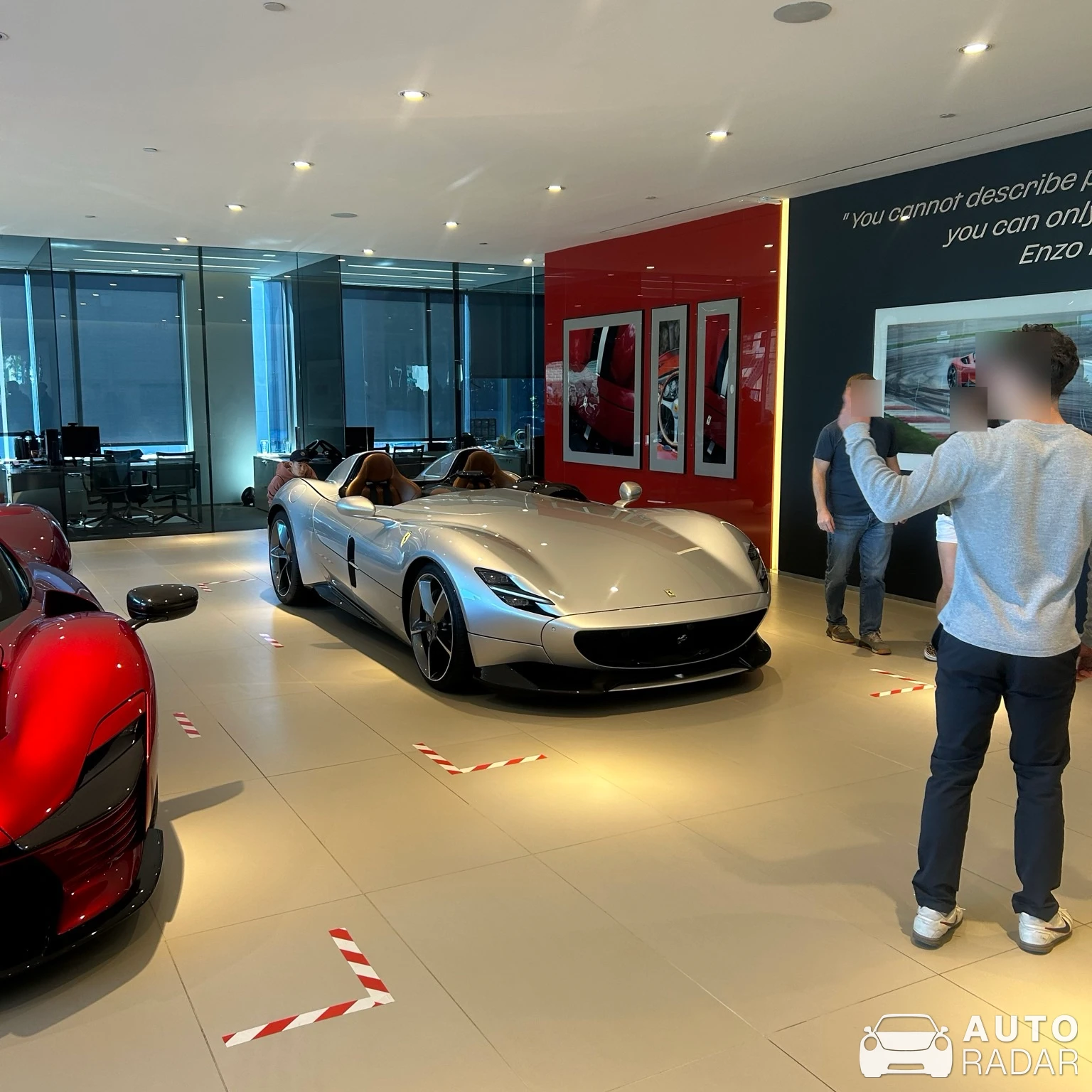 Ferrari Monza SP1 spotted in Medford Lakes