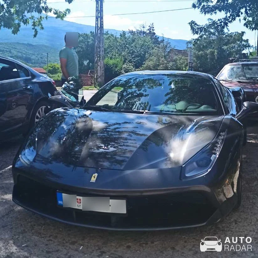 Ferrari 488 GTB spotted in Bela Palanka, Serbia