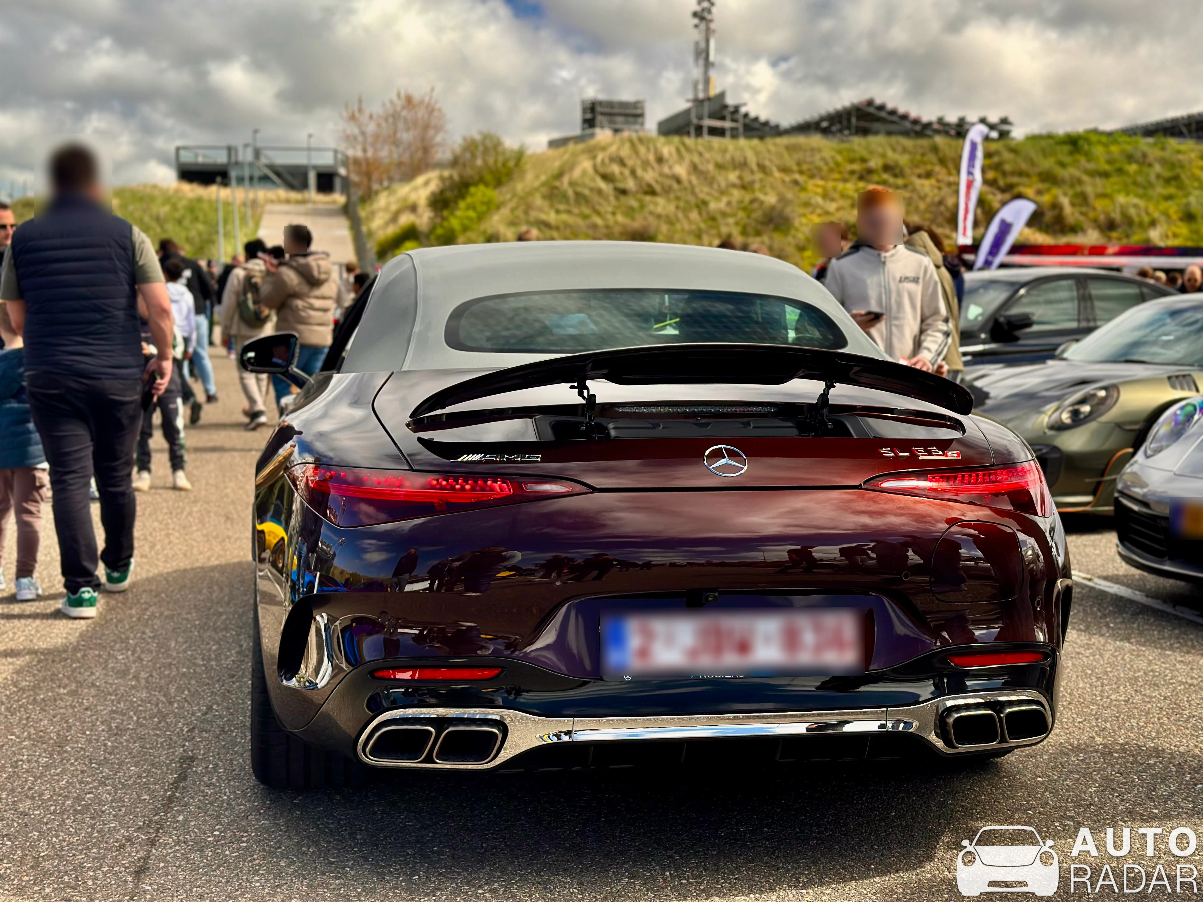 Mercedes-AMG SL 63 S E-Performance R232 spotted in Zandvoort