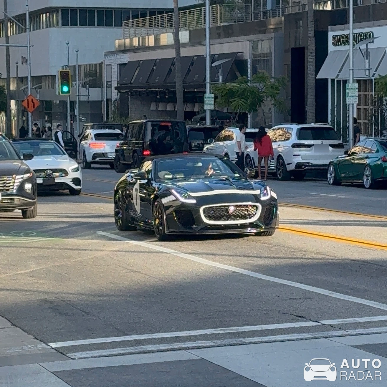 Jaguar F-Type Project 7 spotted in Beverly Hills