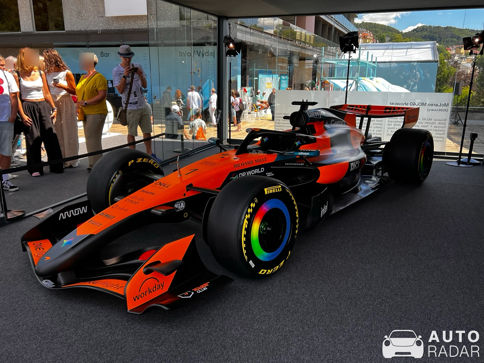 McLaren MCL40 spotted in Karlovy Vary