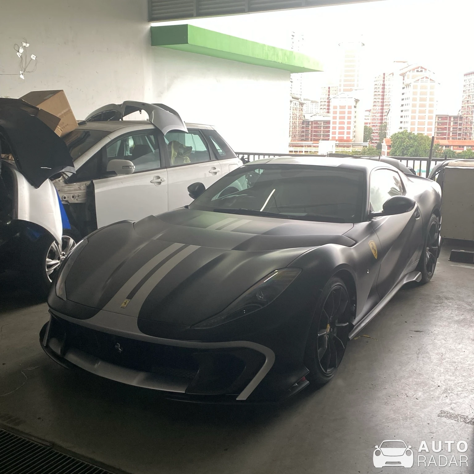 Ferrari 812 Competizione Tailor Made spotted in Singapore