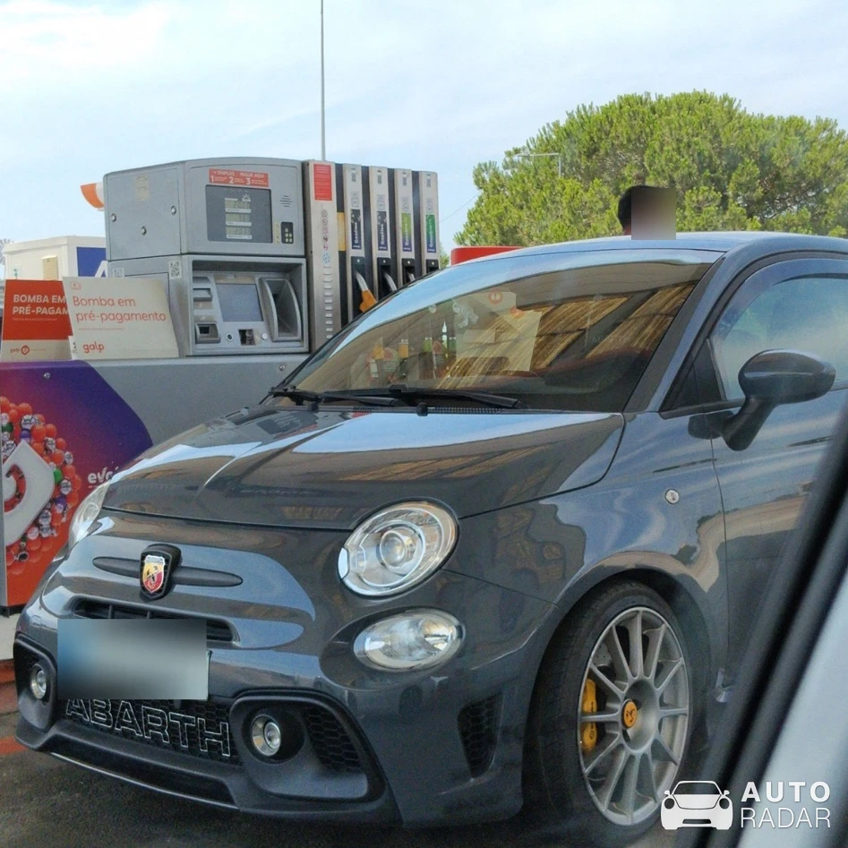 Abarth 595 spotted in Arganda del Rey