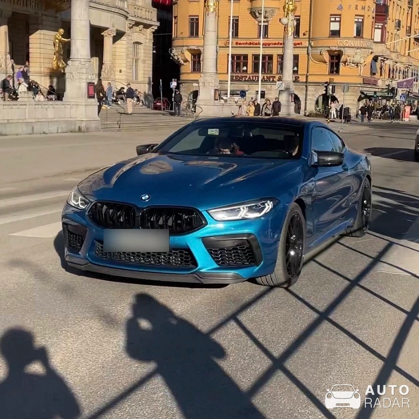 BMW M8 F92 Coupé Competition spotted in Stockholm