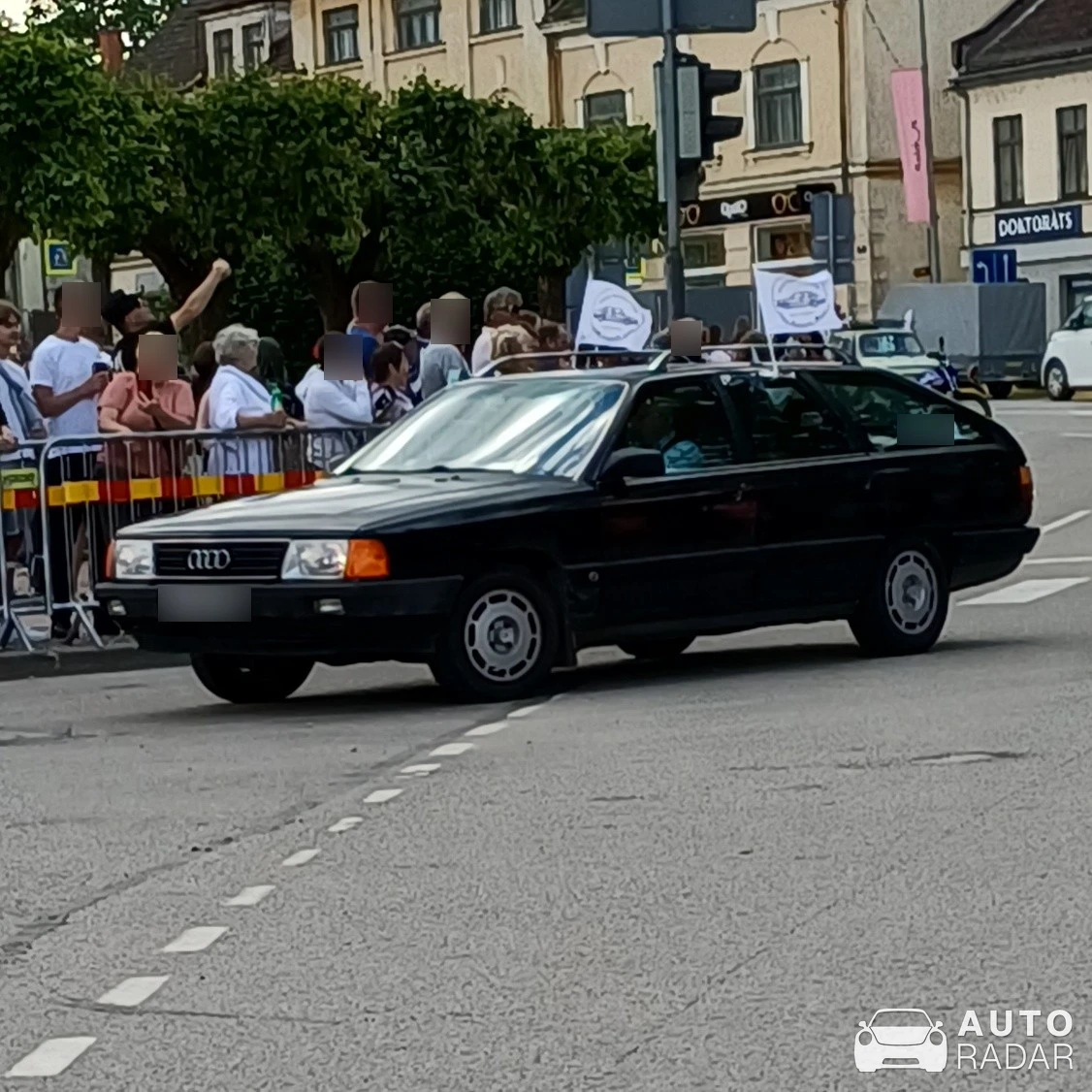 Audi 100 spotted in Saldus